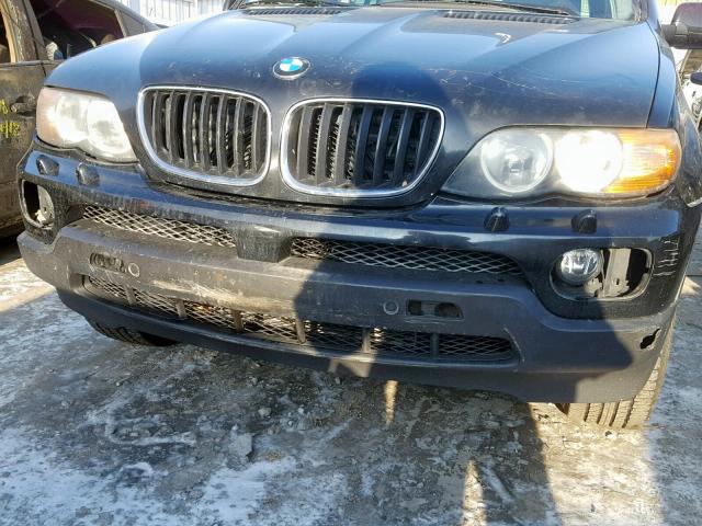 5UXFA13524LU29745 - 2004 BMW X5 3.0I BLACK photo 9