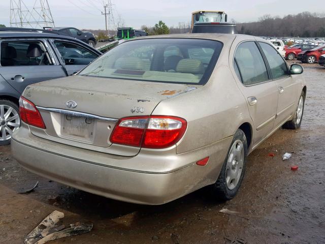 JNKCA31A9YT100772 - 2000 INFINITI I30 TAN photo 4