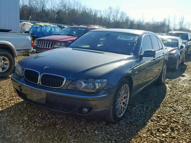 WBAHL83566DT01743 - 2006 BMW 750 I GRAY photo 2