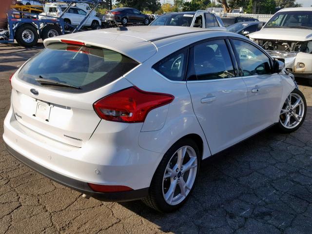 1FADP3N29FL328457 - 2015 FORD FOCUS TITA WHITE photo 4