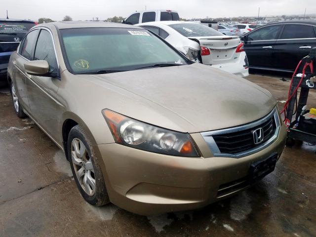 JHMCP26828C012743 - 2008 HONDA ACCORD EXL GOLD photo 1