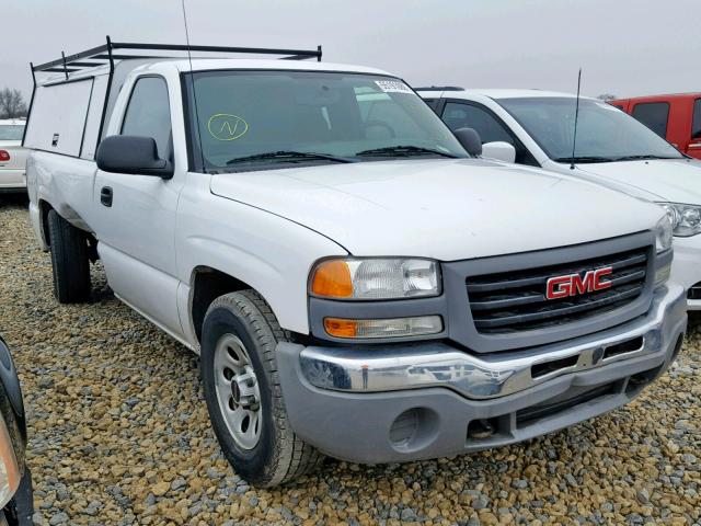 1GTEC14V86E194085 - 2006 GMC NEW SIERRA WHITE photo 1