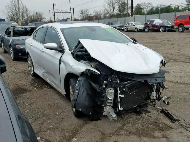 1C3CCCAB5FN630733 - 2015 CHRYSLER 200 LIMITE WHITE photo 1