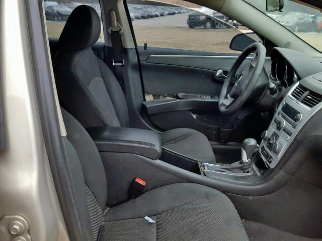 1G1ZC5EU3CF308748 - 2012 CHEVROLET MALIBU 1LT GOLD photo 5