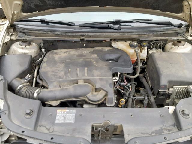 1G1ZC5EU3CF308748 - 2012 CHEVROLET MALIBU 1LT GOLD photo 7