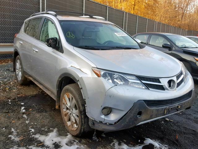 2T3DFREV8DW114676 - 2013 TOYOTA RAV4 LIMIT SILVER photo 1