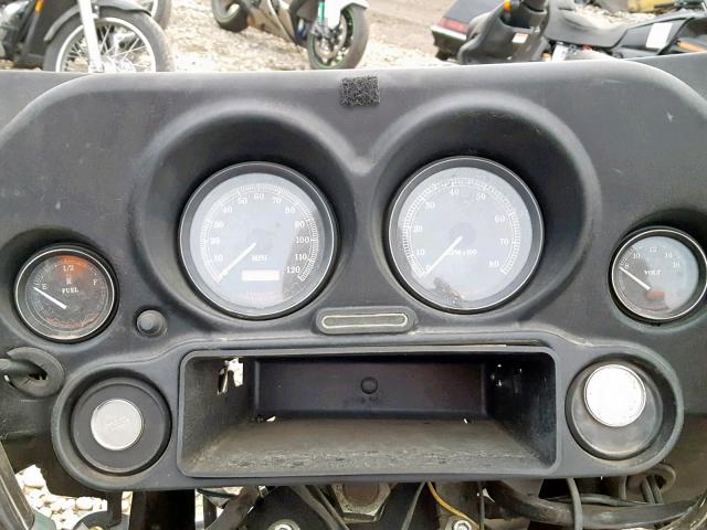 1HD1DDV171Y605068 - 2001 HARLEY-DAVIDSON FLHT BLACK photo 8