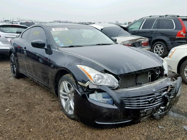 JNKCV64F89M652613 - 2009 INFINITI G37 BLACK photo 1