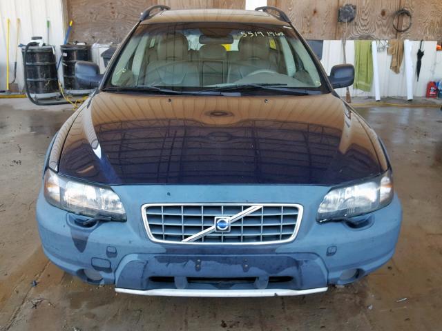 YV1SZ59H741161959 - 2004 VOLVO XC70 BLUE photo 9