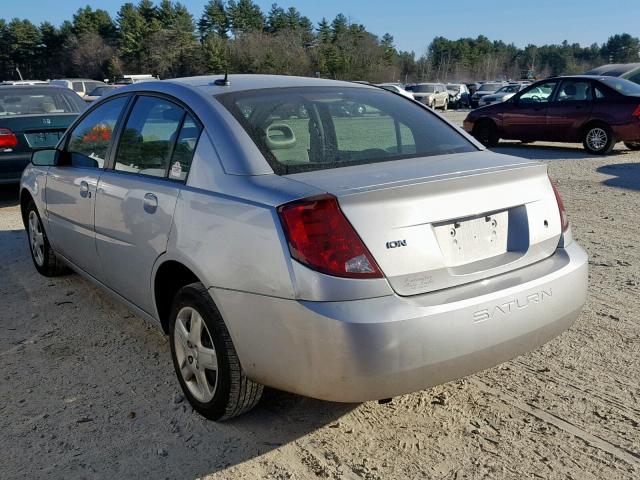 1G8AJ55FX7Z155425 - 2007 SATURN ION LEVEL SILVER photo 3