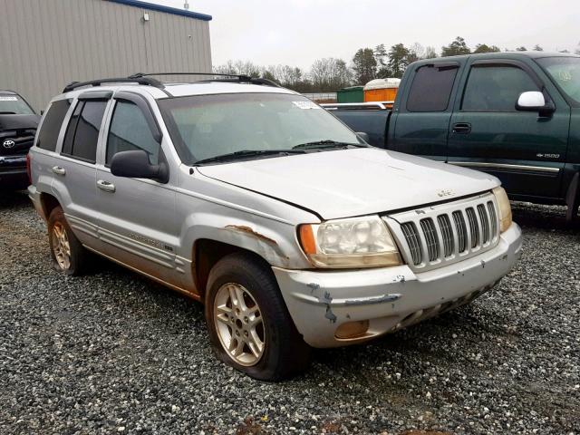 1J4GW58J63C565311 - 2003 JEEP GRAND CHER GRAY photo 1