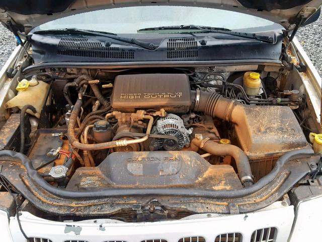 1J4GW58J63C565311 - 2003 JEEP GRAND CHER GRAY photo 7