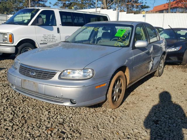 1G1NE52JXX6183501 - 1999 CHEVROLET MALIBU LS 银色 照片 2