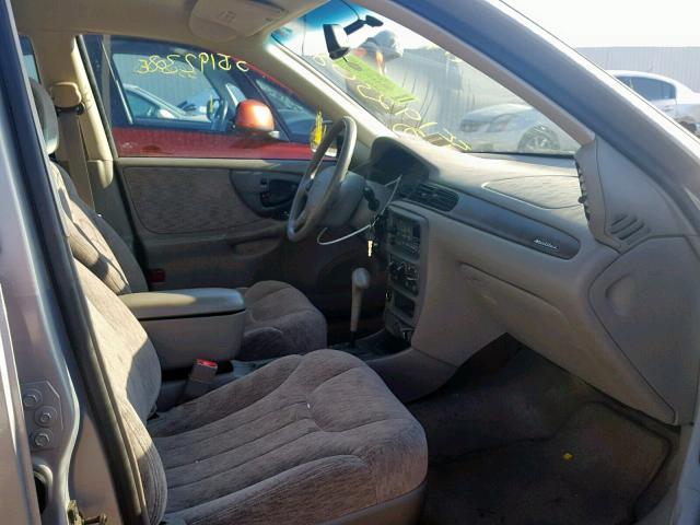 1G1NE52JXX6183501 - 1999 CHEVROLET MALIBU LS 银色 照片 5