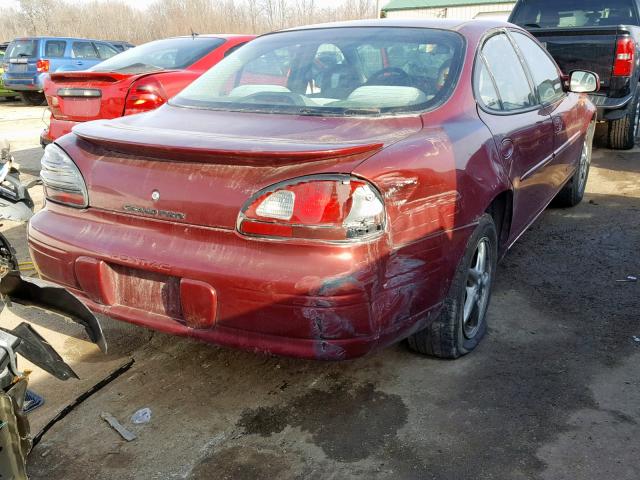 1G2WK52J82F273957 - 2002 PONTIAC GRAND PRIX მუქწითელი ფოტო 4