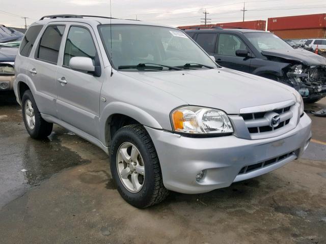 4F2CZ96125KM25173 - 2005 MAZDA TRIBUTE S SILVER photo 1