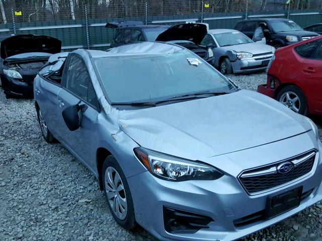 4S3GTAA66J3720336 - 2018 SUBARU IMPREZA SILVER photo 1