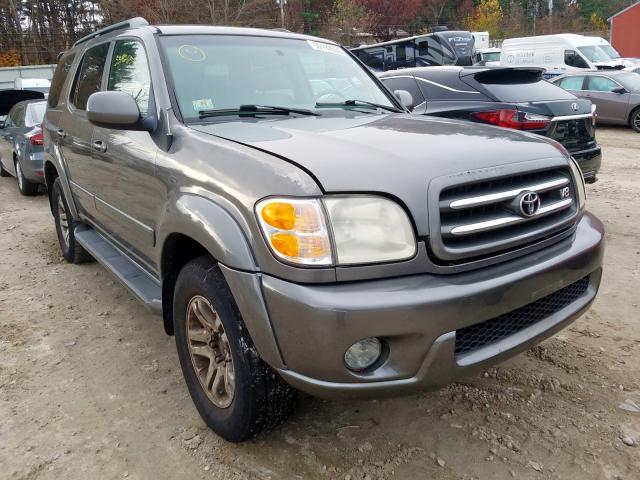 5TDBT48A43S203639 - 2003 TOYOTA SEQUOIA LI GRAY photo 1