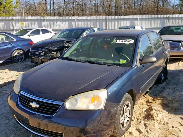 1G1ZS51F96F298452 - 2006 CHEVROLET MALIBU LS ნაცრისფერი ფოტო 2