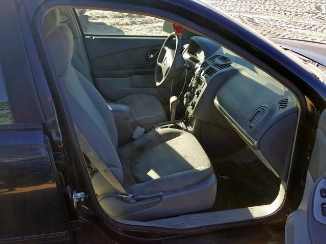 1G1ZS51F96F298452 - 2006 CHEVROLET MALIBU LS ნაცრისფერი ფოტო 5