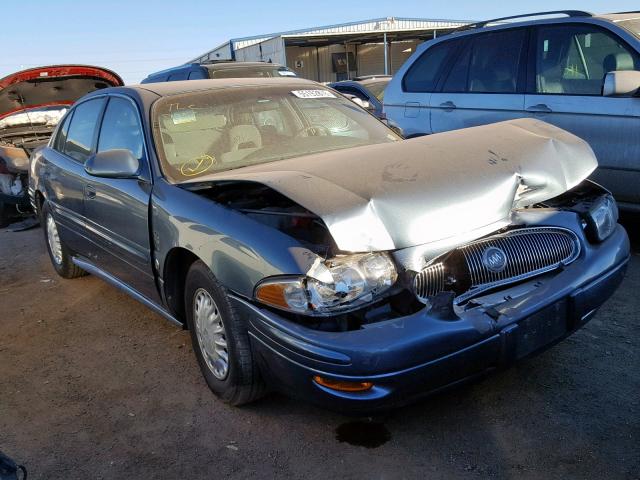 1G4HP54K424198810 - 2002 BUICK LESABRE CU BLUE photo 1