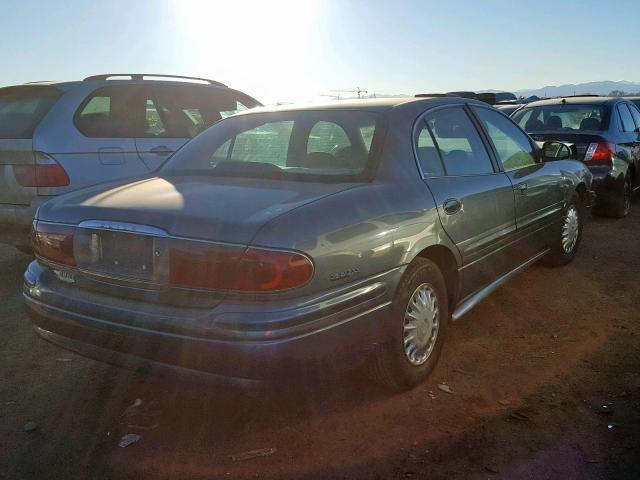 1G4HP54K424198810 - 2002 BUICK LESABRE CU BLUE photo 4