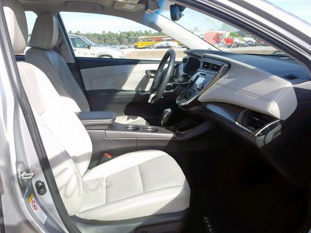 4T1BK1EB3GU228723 - 2016 TOYOTA AVALON XLE SILVER photo 5