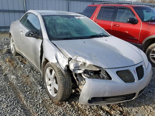 1G2ZH35N374173086 - 2007 PONTIAC G6 GT SILVER photo 1