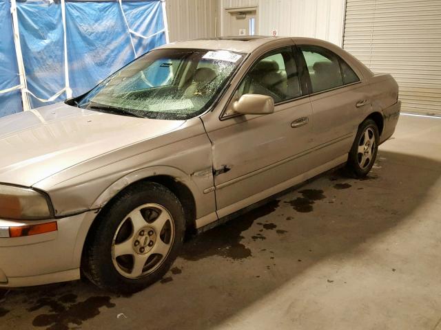 1LNHM87AXYY920893 - 2000 LINCOLN LS GOLD photo 9