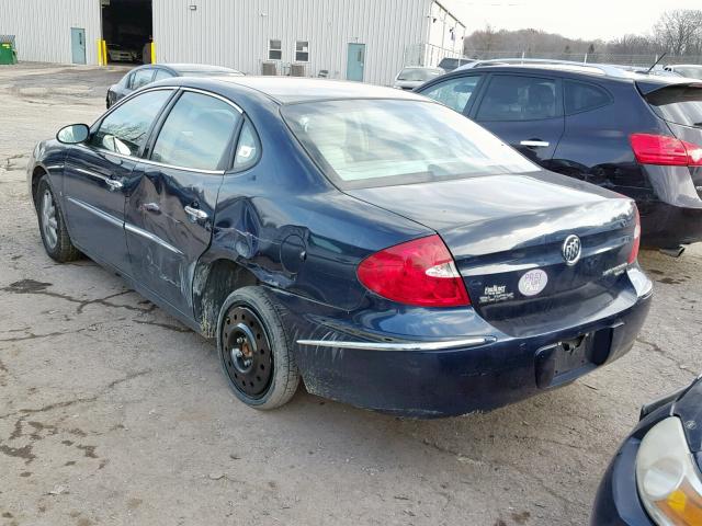 2G4WD582081142782 - 2008 BUICK LACROSSE C BLUE photo 3