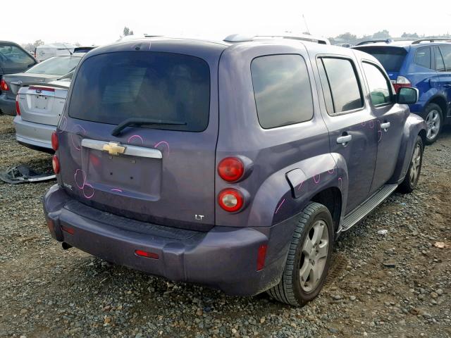 3GNDA23D96S541579 - 2006 CHEVROLET HHR LT PURPLE photo 4