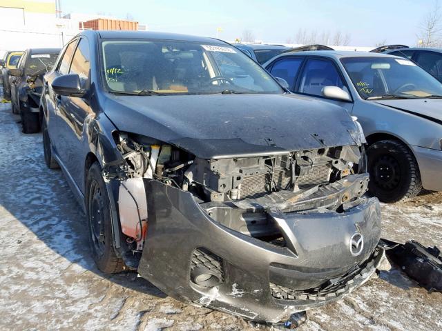 JM1BL1L78D1837819 - 2013 MAZDA 3 I GRAY photo 1