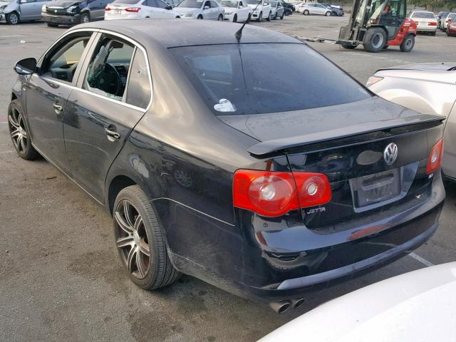 3VWEG71K77M113944 - 2007 VOLKSWAGEN JETTA WOLF BLACK photo 3