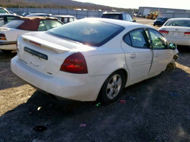 2G2WP552961160912 - 2006 PONTIAC GRAND PRIX WHITE photo 4