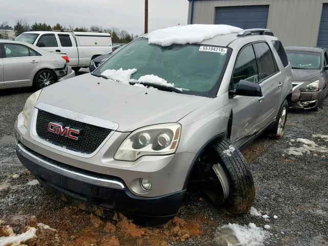 1GKER137X7J116602 - 2007 GMC ACADIA SLE SILVER photo 2