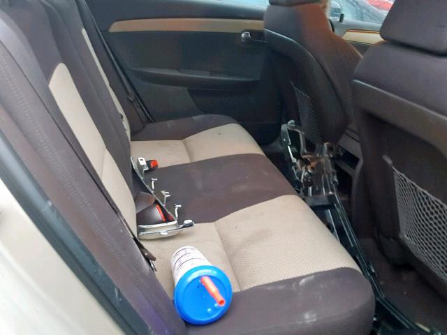 1G1ZC5E10BF239246 - 2011 CHEVROLET MALIBU 1LT 金色 照片 6