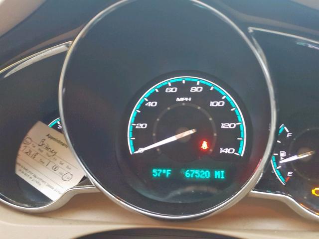 1G1ZC5E10BF239246 - 2011 CHEVROLET MALIBU 1LT 金色 照片 8