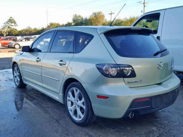 JM1BK343881159637 - 2008 MAZDA 3 HATCHBAC GRAY photo 3