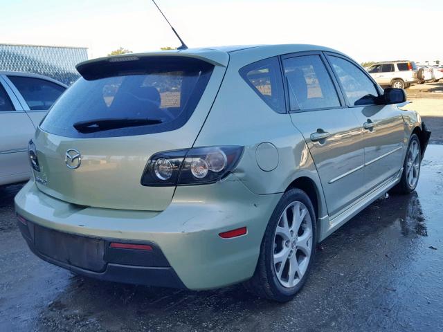 JM1BK343881159637 - 2008 MAZDA 3 HATCHBAC GRAY photo 4