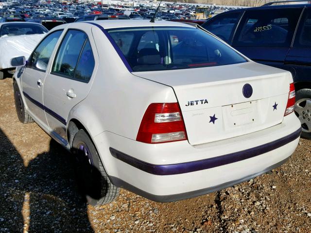 3VWRK69M05M044690 - 2005 VOLKSWAGEN JETTA GL WHITE photo 3