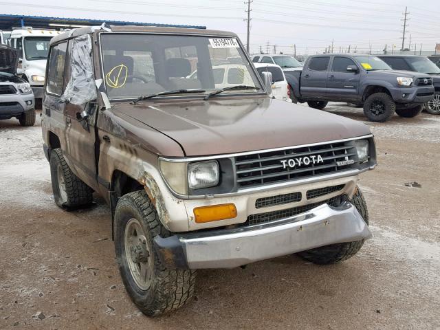 2BG60714410007890 - 1991 TOYOTA LANDCRUISR BROWN photo 1