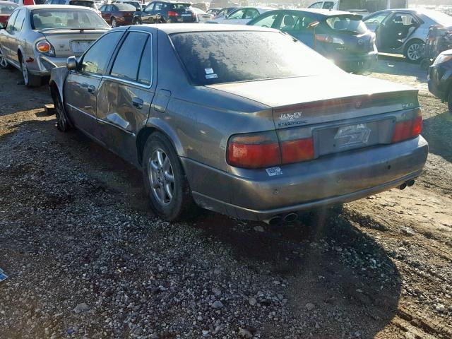 1G6KS54Y41U214387 - 2001 CADILLAC SEVILLE SL GRAY photo 3