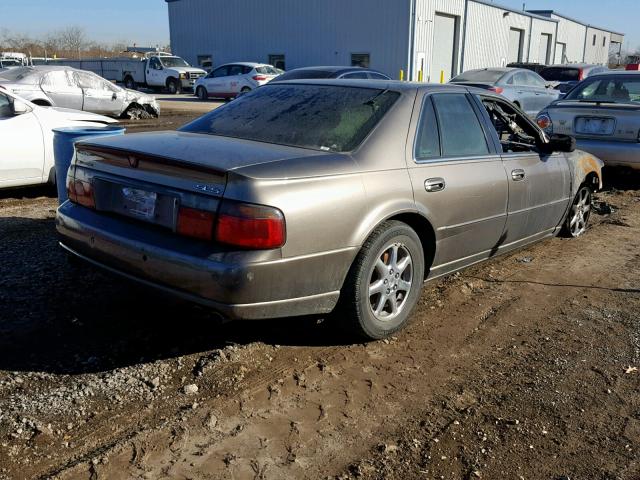 1G6KS54Y41U214387 - 2001 CADILLAC SEVILLE SL GRAY photo 4