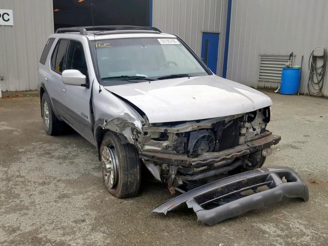 4S6DM58W724404388 - 2002 HONDA PASSPORT E SILVER photo 1