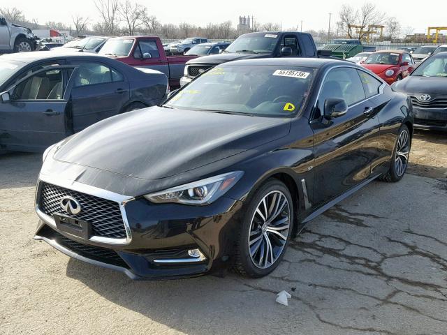 JN1EV7EL9HM554132 - 2017 INFINITI Q60 PREMIU BLACK photo 2