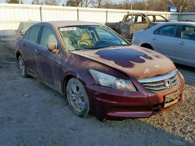 1HGCP2F40CA221645 - 2012 HONDA ACCORD LXP BURGUNDY photo 1