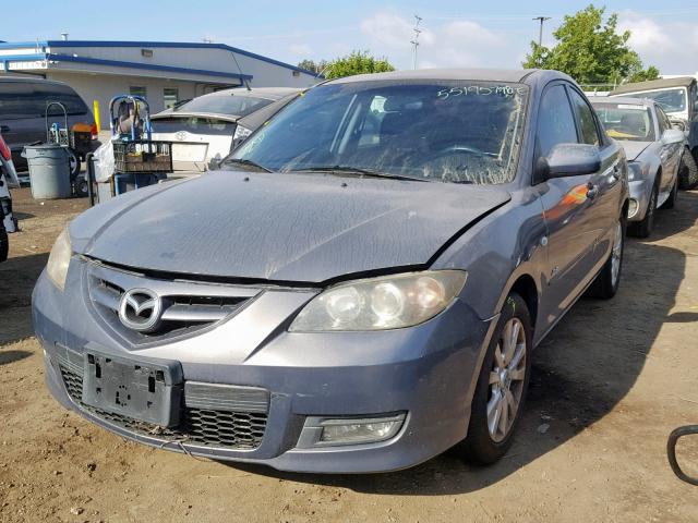 JM1BK124771628201 - 2007 MAZDA 3 S BLUE photo 2