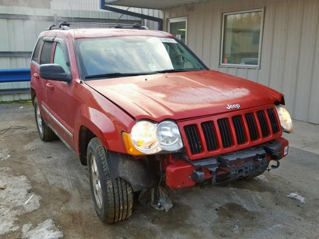 1J4PR4GK3AC135342 - 2010 JEEP GRAND CHER RED photo 1