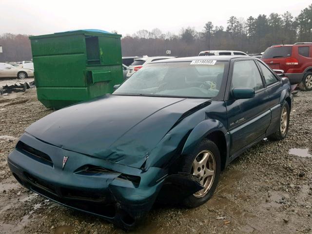 1G2WJ12M8TF271035 - 1996 PONTIAC GRAND PRIX ტურკოუსი ფოტო 2