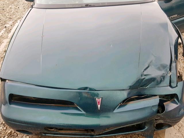 1G2WJ12M8TF271035 - 1996 PONTIAC GRAND PRIX ტურკოუსი ფოტო 7